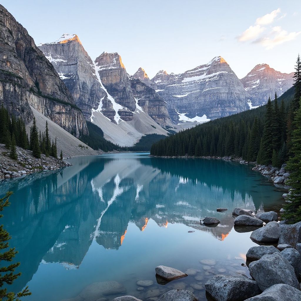 Mountain Lake Adventure